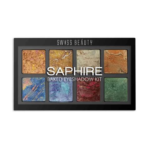 Buy Swiss Beauty Baked Eyeshadow Palette_01 Online at Low Prices in ...