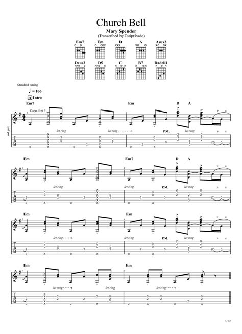 Acordes De Guitarra Mary