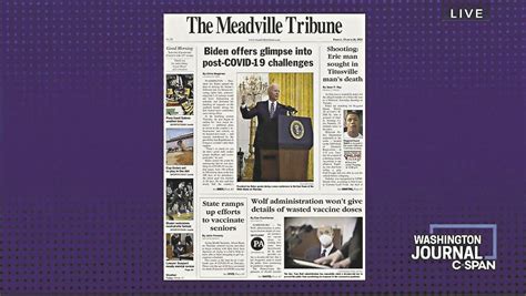 Meadville Tribune's Biden coverage featured on C-SPAN | News ...