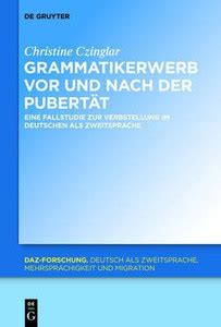 Grammatikerwerb vor und nach der Pubert?t: Buy Grammatikerwerb vor und ...