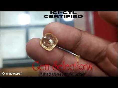 Natural Yellow Sapphire – Khannagems