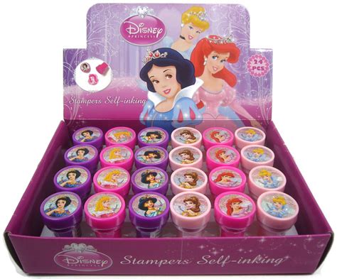 Dreamshop14 Disneys Princess Self Inking Stamps Birthday Party Favors ...