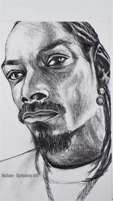 How To Draw Snoop Dogg: Step by Step - YouTube | Celebrity drawings ...
