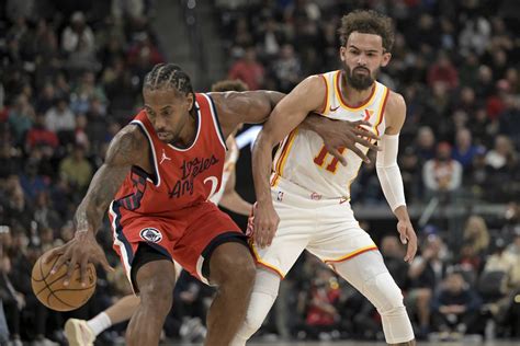 NBA: Kawhi Leonard returns, Clippers cruise past Hawks
