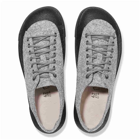 Buy Gray Bend Low Dip Natural leather textile felt Online in India ...