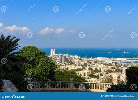 Puerto de haifa israel imagen editorial. Imagen de industrial - 187532080