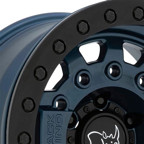 Buy Black Rhino 1785AVG006140U12 17X8.5 6X5.5 N-BLU BLK-HDW 0MM Avenger ...
