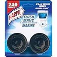 Harpic Flushmatic In-Cistern Toilet Cleaner Blocks, Marine - 100 g ...