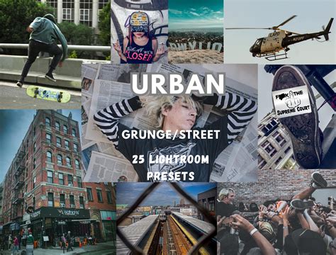 25 Urban Grunge Alternative Goth Street Lightroom Desktop Instagram ...