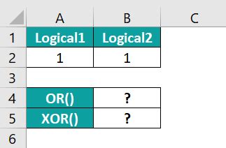 Image result for XOR Function Excel