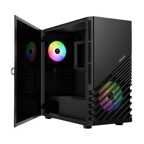 Gamdias Argus M4 ARGB Mid Tower Cabinet (Black)