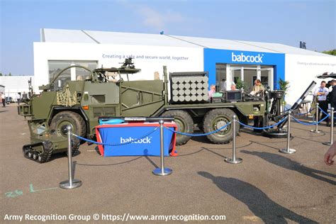 Babcock Unveils 120mm Mortar Carrier on Supacat Platform in ...