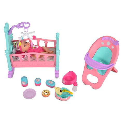 Lutka beba 30cm set sa krevetom Tutu Love 484085 | Volim svoj dom