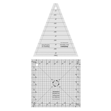 Isomars Quilting Stencil Set of 2