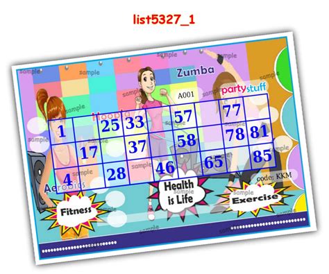 Tambola Housie | Fitness Designs