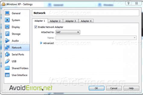 Image result for Connect to Internet Windows XP VirtualBox