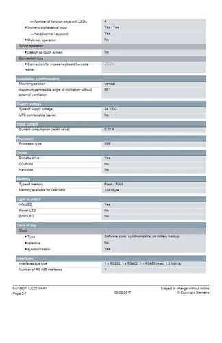 Siemens Hmi Panel - Siemens Tp177b 6AV6642-0BA01-1AX0 Trader - Retailer ...
