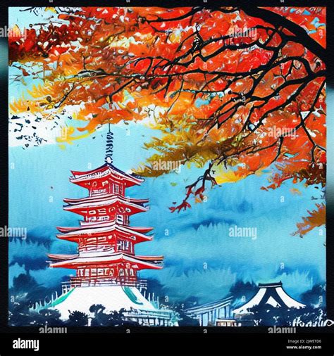 Famous Japanese Landscape Painting