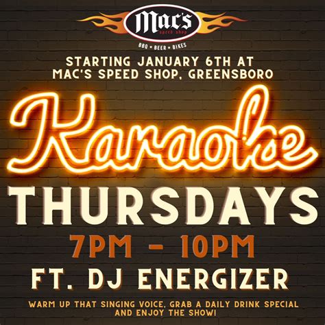 Thursday Karaoke Night