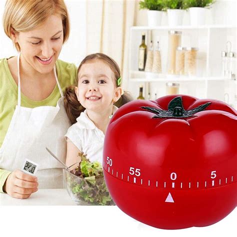 Mechanical Kitchen Timer Countdown Timer 60 Minute Visual Time ...