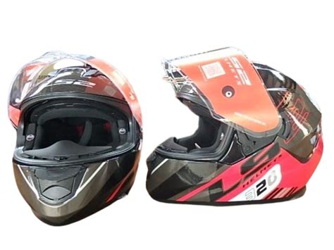 LS2 FF320 Stream Evo Sche Black Red Helmet (D Ring)– Moto Central