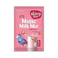 Slurrp Farm High Protein Milk Mix Trial Pack Combo | No Sugar, No Maida ...