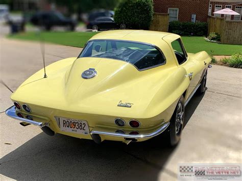 TheVetteNet.com - 1966 Corvette Coupe Sunfire Yellow