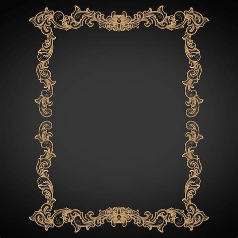 Ornament vintage floral wedding simple | Premium AI-generated PSD