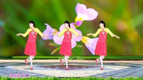 广场舞《溜溜的姑娘像朵花》轻快优美，动感32步附分解,舞蹈,广场舞,好看视频