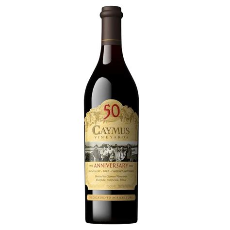 2022 Caymus Cabernet Sauvignon Liter (50th Anniversary Bottling)