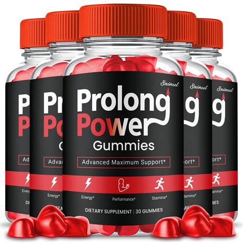 Prolong Power Gummies for Men, Advanced Formula, Prolong Power Male ...