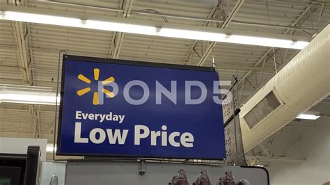 Walmart Floor Display Price Signs Walmart Everyday Low Price Sign