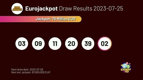 eurojackpot winners 2023 Android IOS V- 1.33