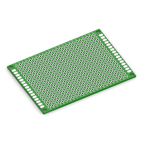 5 x 7cm Universal Green Double Sided Protoboard Prototyping PCB Board ...
