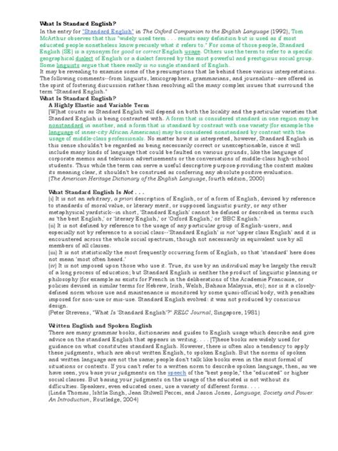 Standard English Example 的图像结果