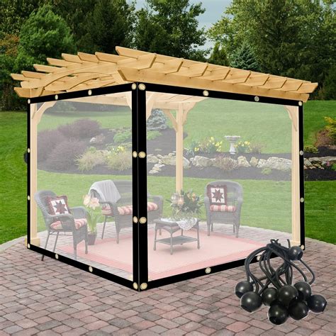 Clear Tarps Sun Protection Vinyl Sheeting Tear | Ubuy India