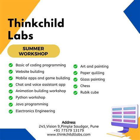 Summer Workshop | ThinkChild Living Labs