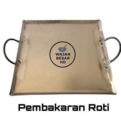 Jual Wajan Datar Roti Bakar Kebab Burger Plat Besi 40 Cm - Kota Bandung ...