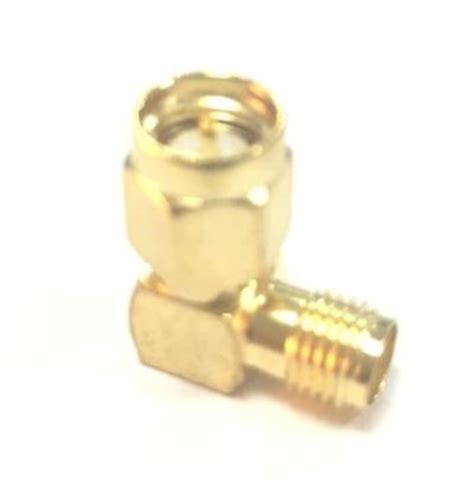 RS PRO | RS PRO Right Angle 50Ω Coaxial Adapter SMA Plug to SMA Socket ...