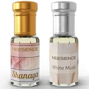 Shanaya & White Musk Attar Combo 12ml Set (6ml Each) – Long-Lasting ...