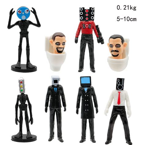 Skibidi Toilet Figure Set - Toy Cameraman, TV Man, India | Ubuy