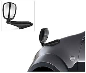 PRIKNIK Front Fender SUV Wide Angle Mirror-Black-Compatible With N ...