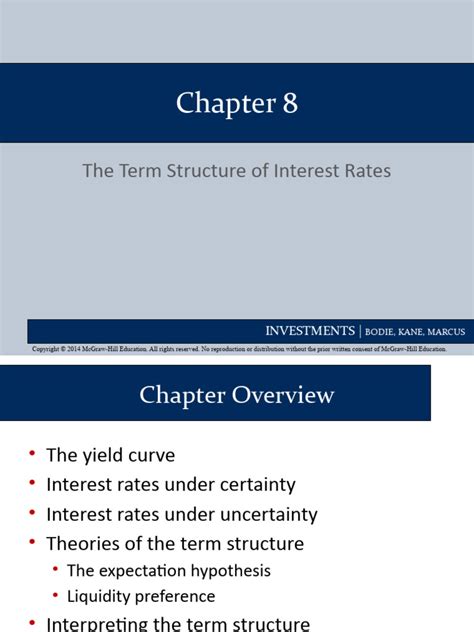 Term Structure of Interest Rate Explained 的图像结果