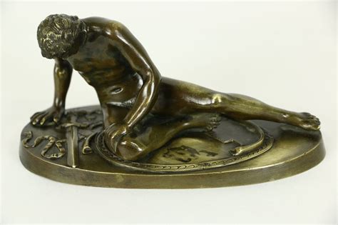 The Dying Gaul, Bronze Sculpture After Roman Original