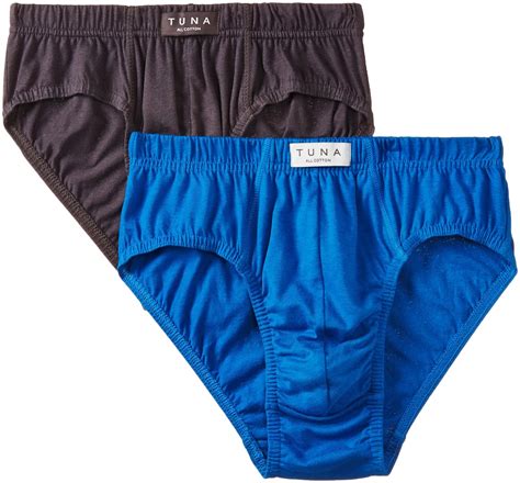 Buy TUNA London Men's Cotton Briefs (Pack of 2) (Colors May Vary ...