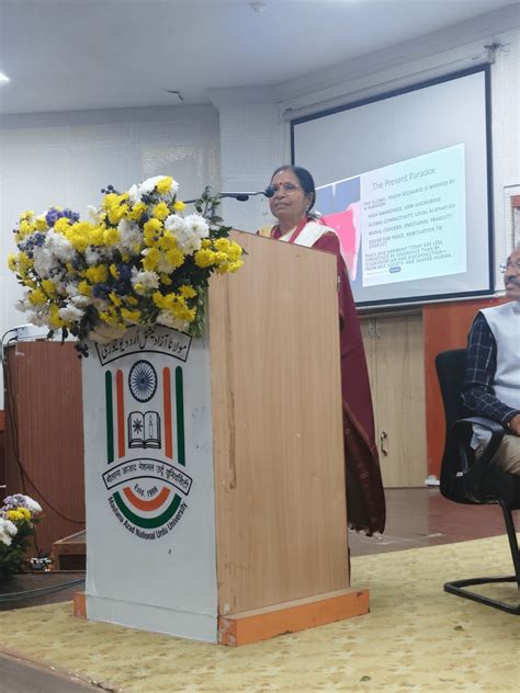Sri Sathya Sai University for Human Excellence | Prof. Minakshi Biswal ...