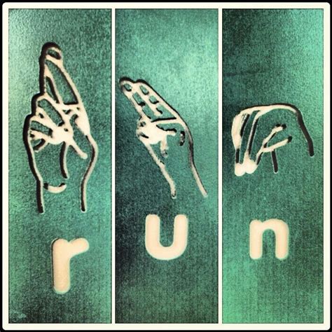 Run Sign 的图像结果