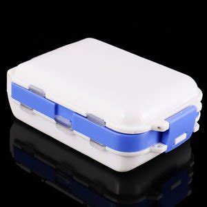 Plastic Fish Fishing Lure Bait Hook Storage Case Box Tackle Waterproof ...