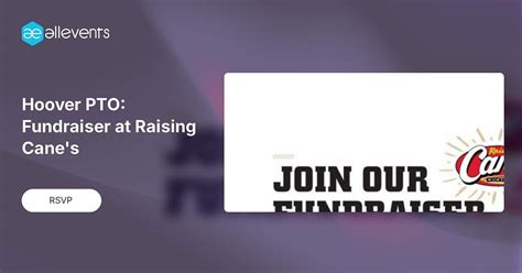 Hoover PTO: Fundraiser at Raising Canes, Raising Cane's Chicken Fingers ...
