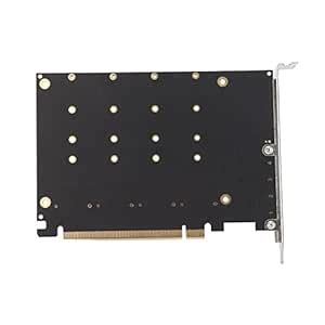 Adapter Card, High Performance NVME M.2 to PCIE X16 32Gbps Hard Drive ...